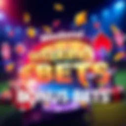Exciting promotional graphic for DK bonus bets this weekend featuring cheerful betting symbols and vibrant colors