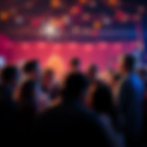 A group of people gathered in a circle sharing their thoughts and feelings about the upcoming weekend, with smiles and laughter, creating a festive atmosphere.