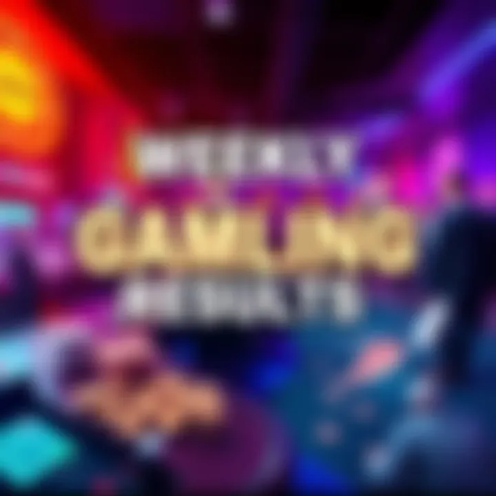 Summary of weekly gambling results showing profits and returns on bets