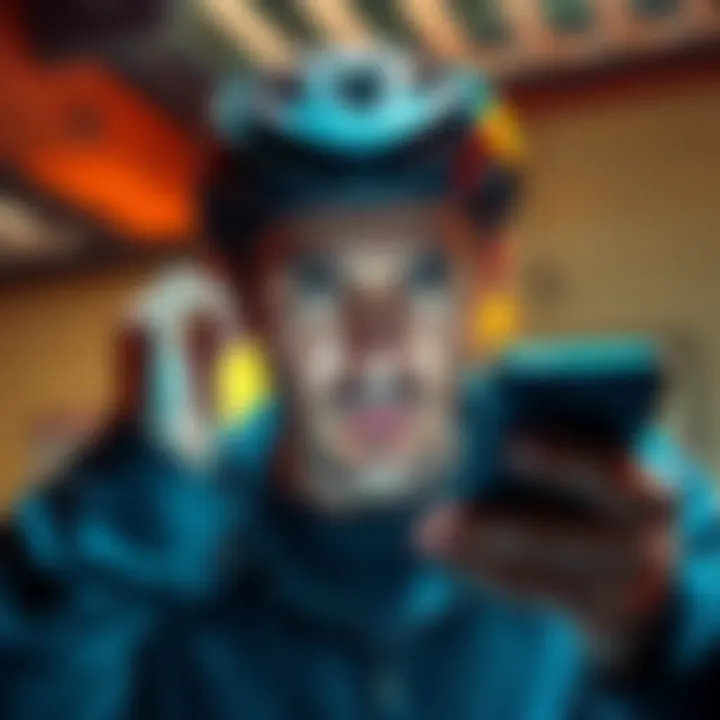 Weekly Link Access Concern A person expressing frustration while trying to access a weekly link on a smartphone with Telegram issues visible on the screen.