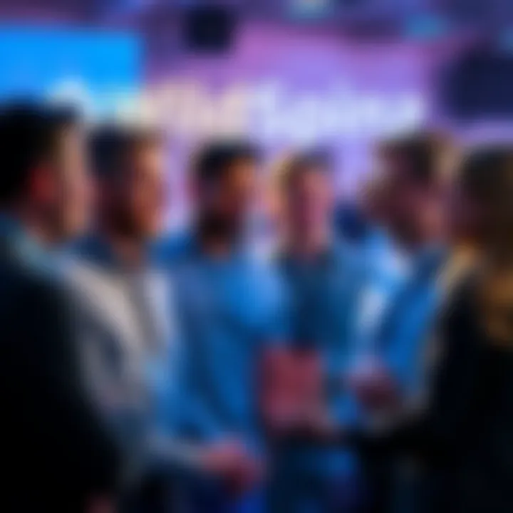 A group of people engaged in a conversation about the WildSpinz platform, sharing opinions and insights.