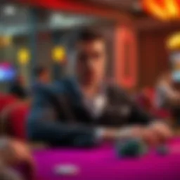 Will Givens sitting confidently at a poker table, contemplating his next move after returning from a ban.