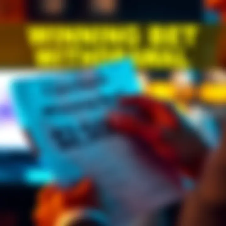 Winning Bet Withdrawal A person looking at a bank statement with a winning bet amount and a clawback notice in the background.