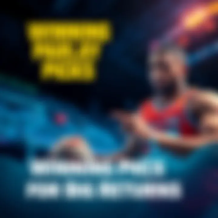 Graphic showing betting odds and top parlay picks including Iwo Baraniewski and Christian Duncan