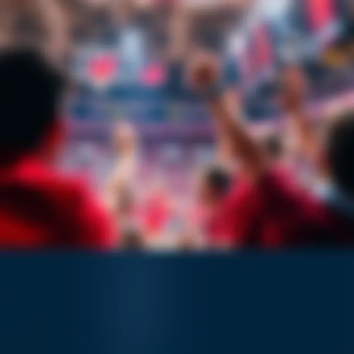 Fans cheering during Wisconsin basketball game, showing excitement and anticipation for the crucial match.