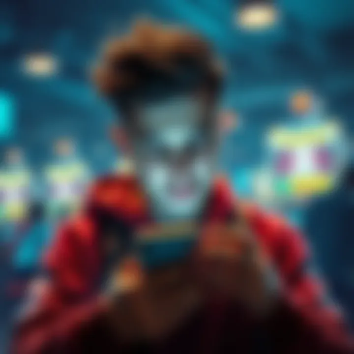 A frustrated player looking at their device while dealing with PrizePicks withdrawal problems