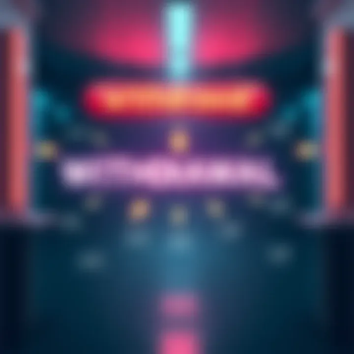 A visual representation of a digital withdrawal process with arrows showing timeframes and tips for faster processing.