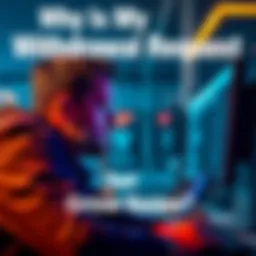 A concerned person looking at a computer screen while checking their withdrawal request status.