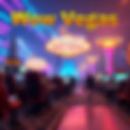 A vibrant online gaming platform showcasing cryptocurrency options and casino games