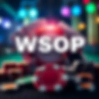 WSOP Online Challenge Announcement A graphic featuring poker chips and cards promoting the WSOP Online Challenge for $55 tickets