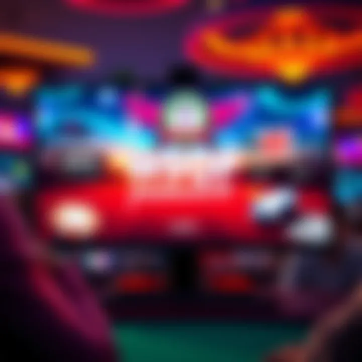 A computer screen displaying WSOP Paradise live streaming on Twitch and YouTube with poker graphics and tournament details
