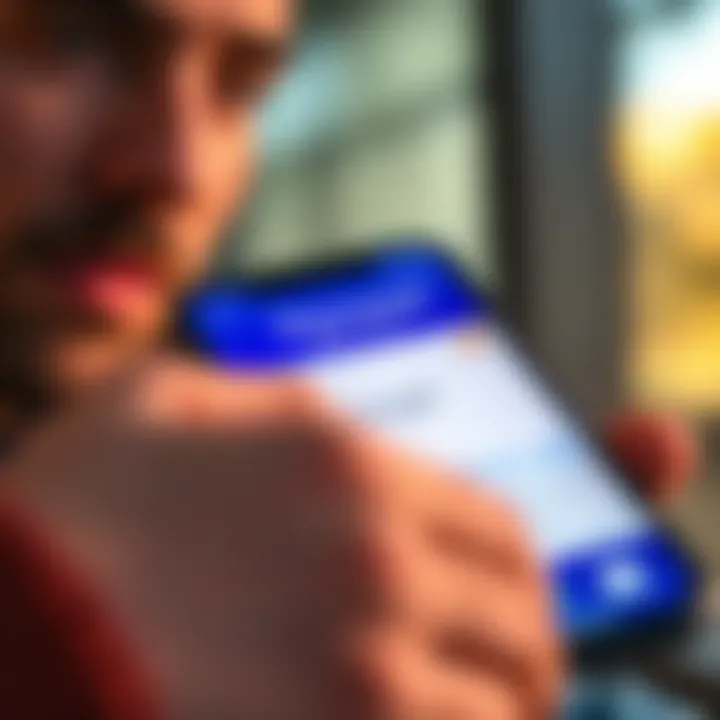 Xposed Referral Code on a Phone Screen A close-up of a smartphone displaying the Xposed referral code, with a user looking intrigued.