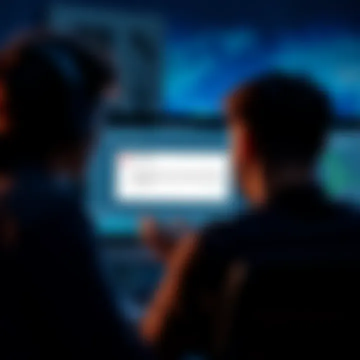 A worried person looking at a computer screen showing a cryptocurrency wallet with an error message about missing tags for XRP deposit