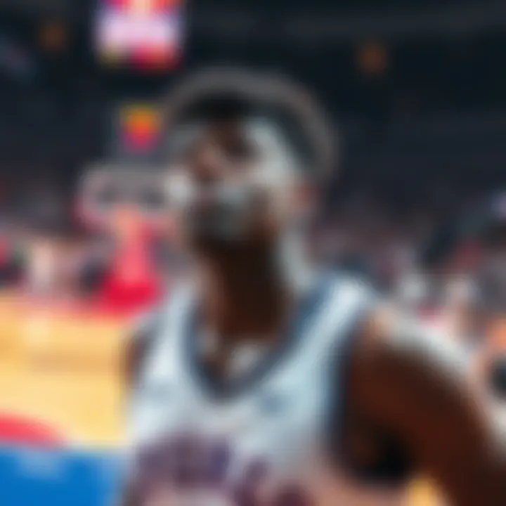 Zion Williamson looking frustrated on the court Zion Williamson displaying frustration during a basketball game after scoring no points and grabbing no rebounds