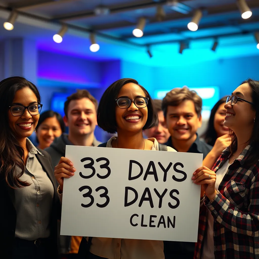 33 Days Clean: A Journey of Consistency and Focus - CasinoNewsWatch