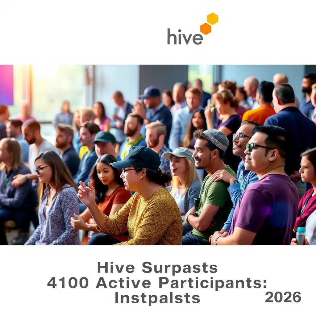 Hive Surpasses 4100 Active Participants in 2026 - CasinoNewsWatch